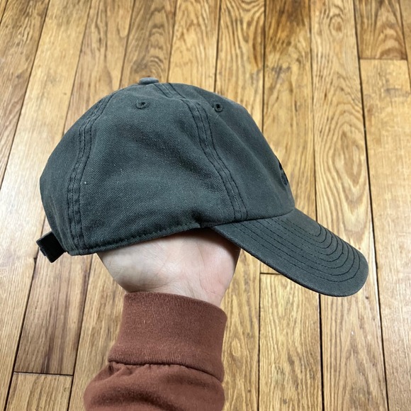 Adidas AEROREADY Adjustable Strapback Baseball Cap Dad Hat Olive Green - Picture 3 of 7